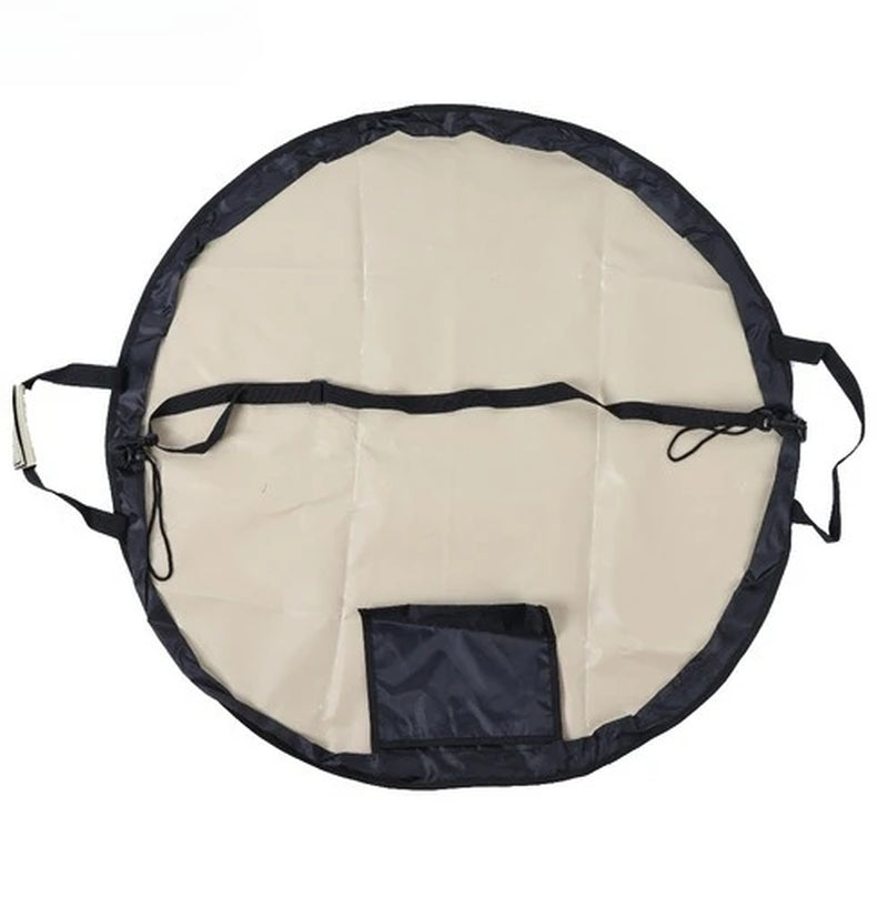 1PCS Large Capacity Foldable Travel Organizer Bag Durable Lightweight Waterproof Tote Duffel Includes Picnic Mat Storage Bag