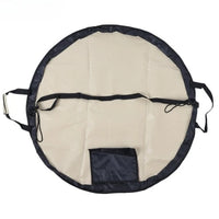 1PCS Large Capacity Foldable Travel Organizer Bag Durable Lightweight Waterproof Tote Duffel Includes Picnic Mat Storage Bag