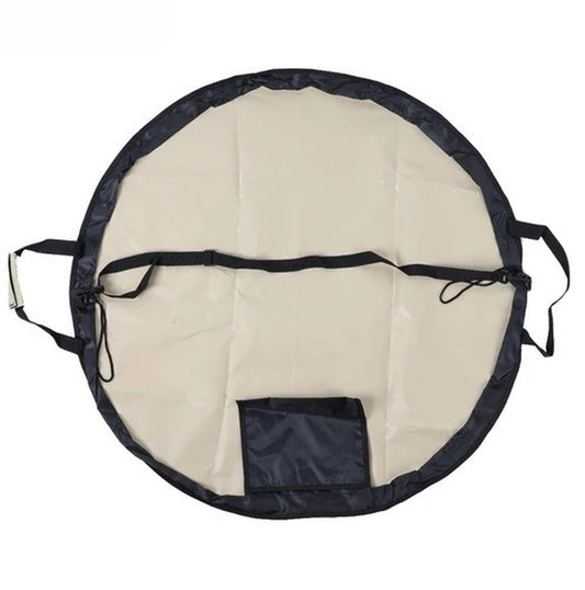 1PCS Large Capacity Foldable Travel Organizer Bag Durable Lightweight Waterproof Tote Duffel Includes Picnic Mat Storage Bag