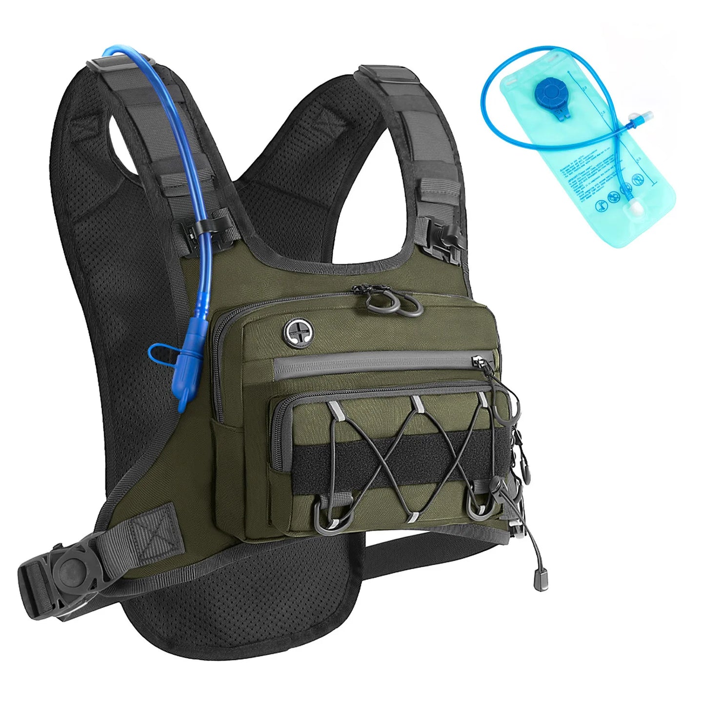 Multi Functional Off-Road Running Bag, Portable Hiking Bag, Cycling Backpack, Waterproof Oxford Fabric (Water Bag)