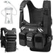 Running Vest with 2L Water Bladder, Hydration Vest | for Women and Men, Breathable Durable Chest Pack with Waterproof Pockets for Jogging, Trail Running, Hiking