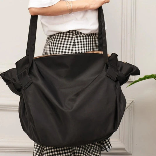 1PCS Large Capacity Foldable Travel Organizer Bag Durable Lightweight Waterproof Tote Duffel Includes Picnic Mat Storage Bag
